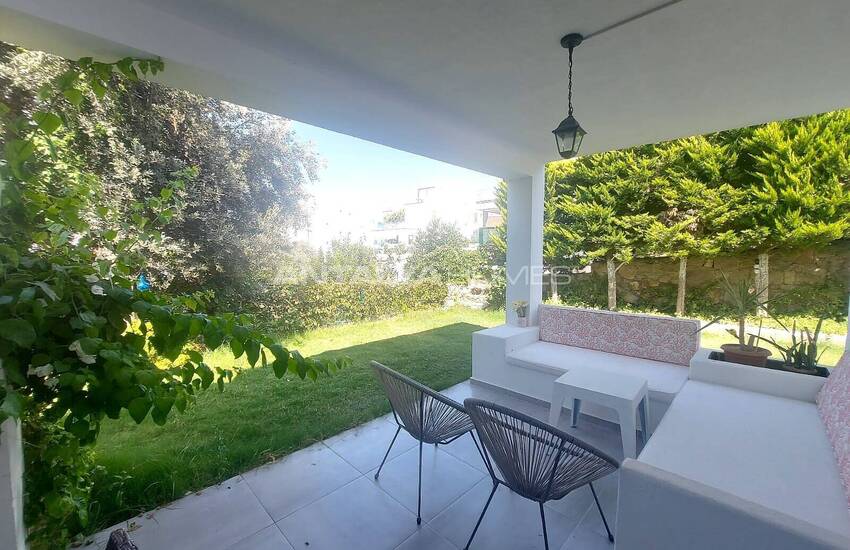 Doppelhaushälfte Mit Meerblick Und Garten In Bodrum Turkbuku 9