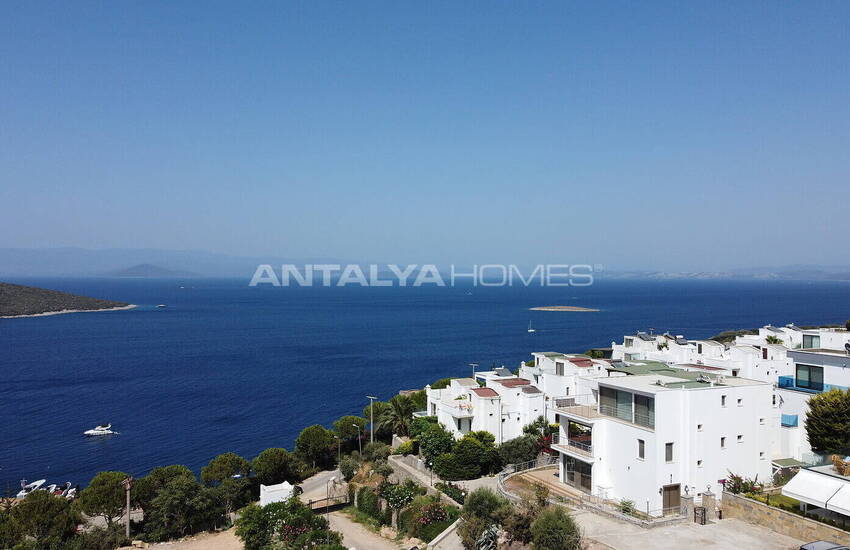 Doppelhaushälfte Mit Meerblick Und Garten In Bodrum Turkbuku 5