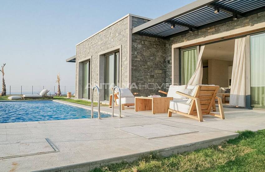 Villas Vue Panoramique Sur Mer À Gumusluk Bodrum 2
