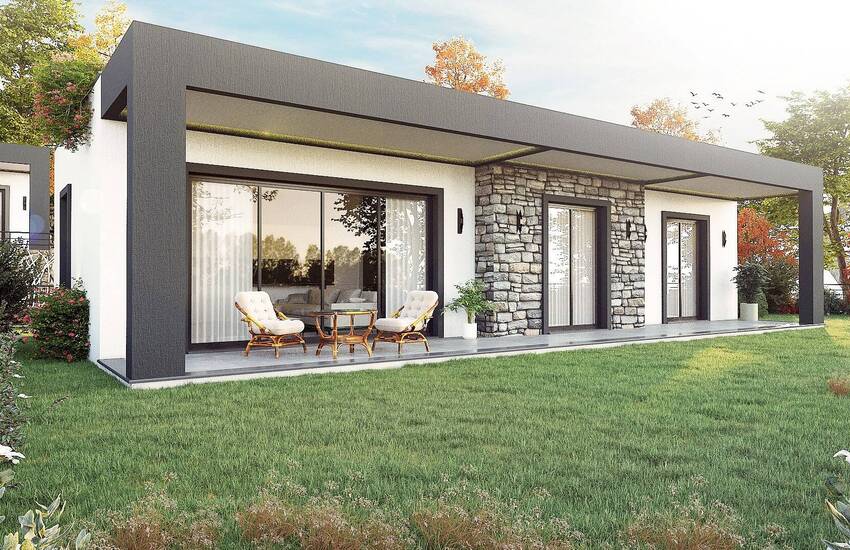 Detached Villas with Spacious Design in Center of Bodrum