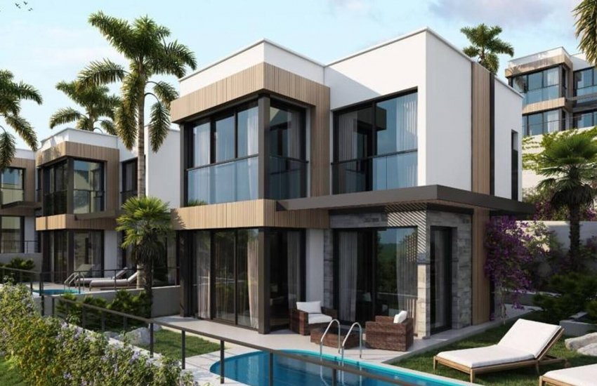 New Villas with Private Pool and Garden in Mugla Adabuku
