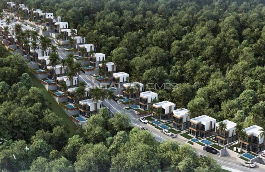 Новые Виллы с Личным Бассейном и Садом в Мугле, Адабюкю 3