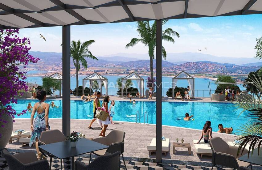 Bodrum Adabükü'nde Yeşillikler İçerisinde İkiz Villalar 6