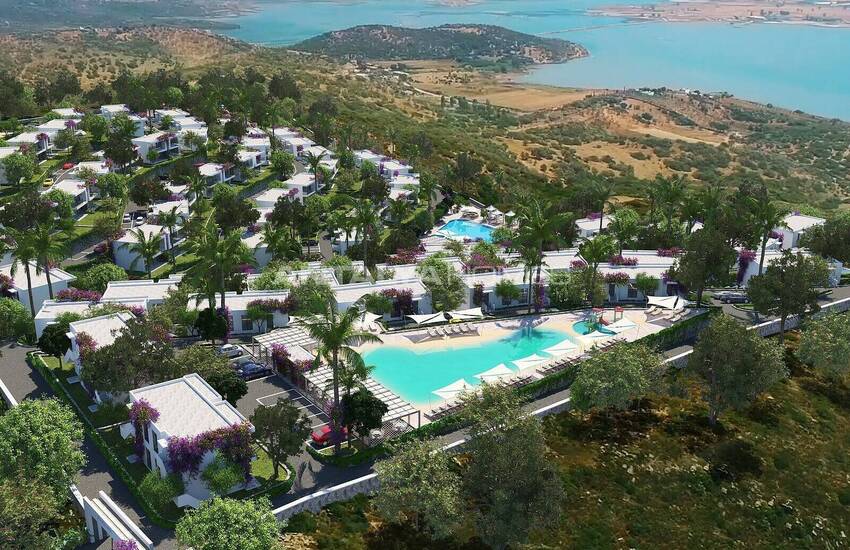 Bodrum Adabükü'nde Yeşillikler İçerisinde İkiz Villalar 9
