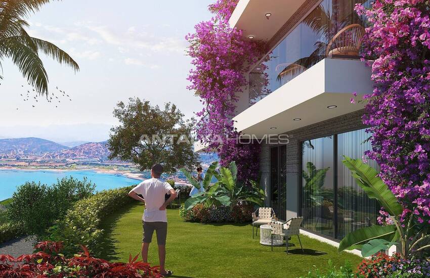 Bodrum Adabükü'nde Yeşillikler İçerisinde İkiz Villalar 11