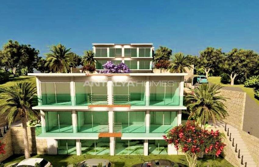 Квартиры с 2-мя Спальнями и Видом на Море в Бодруме, Милас 8