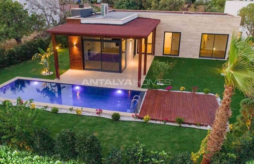 فلل منفصلة مع مسبح خاص وحديقة في بودروم جومشلوك 1