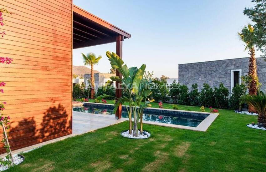 Einzel Villen Mit Privatpool Und Garten In Bodrum Gumusluk 8
