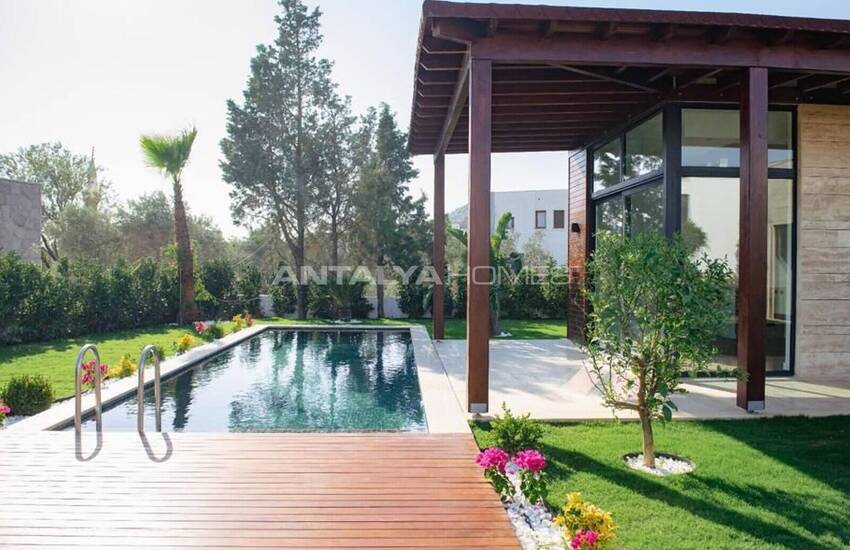 Einzel Villen Mit Privatpool Und Garten In Bodrum Gumusluk 5