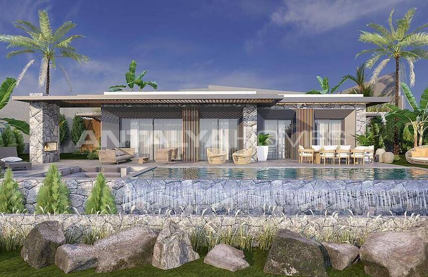 Spacious Villa with Large Garden and Pool in Bodrum Gumusluk 2