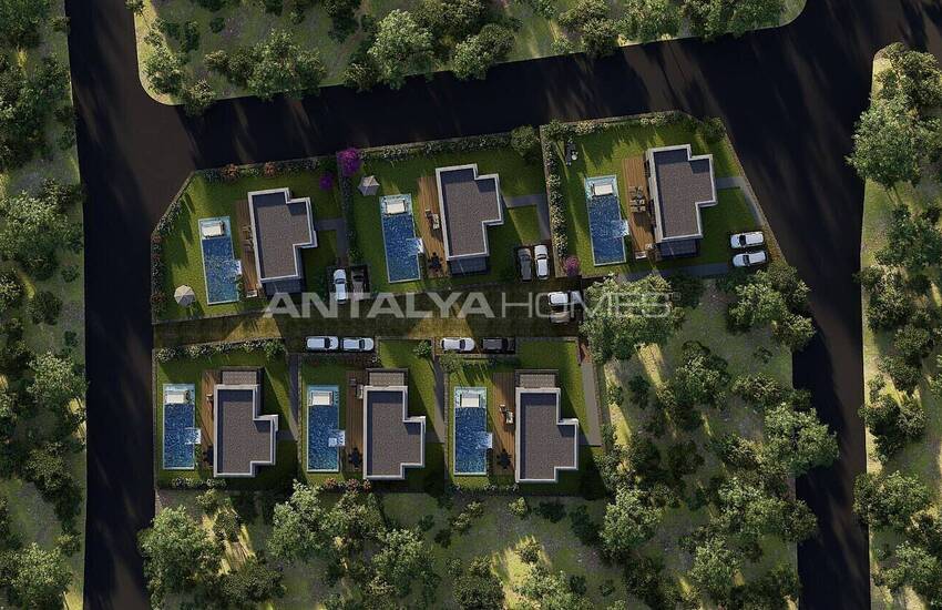 Bodrum'da Özel Havuzlu ve Geniş Bahçeli Dubleks Villalar 2