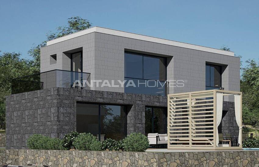 Bodrum'da Özel Havuzlu ve Geniş Bahçeli Dubleks Villalar 5