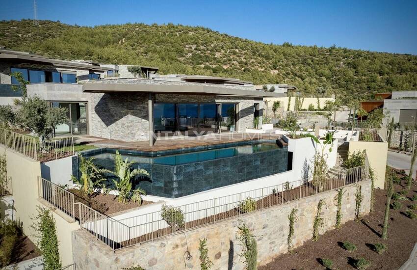 Freistehende Villen Mit Unverbaubarem Meerblick In Bodrum 6