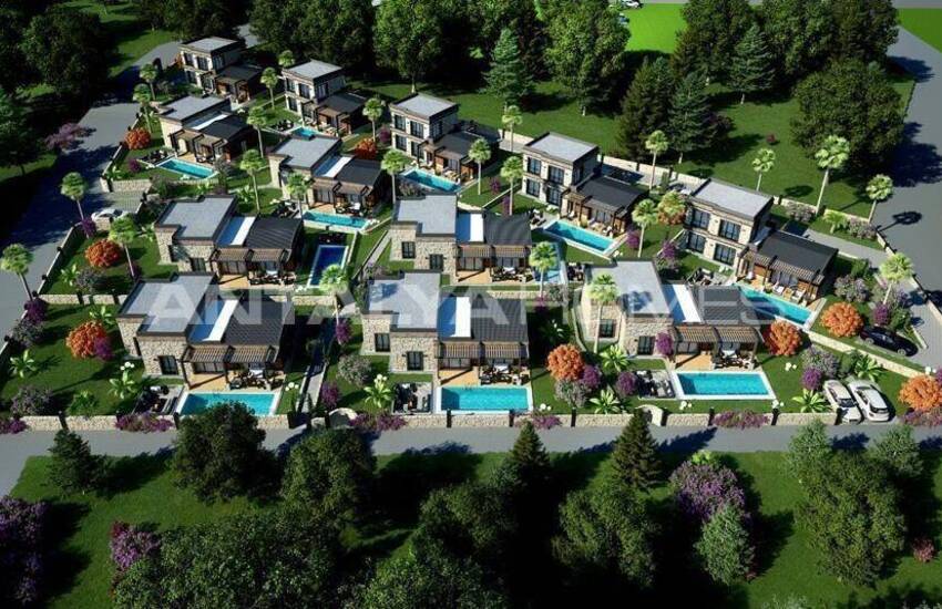 Elegant Detached Villas in a Central Location in Bodrum Mugla 14