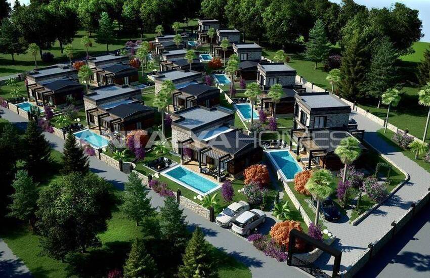 Elegant Detached Villas in a Central Location in Bodrum Mugla 13