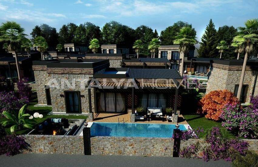 Elegant Detached Villas in a Central Location in Bodrum Mugla 10