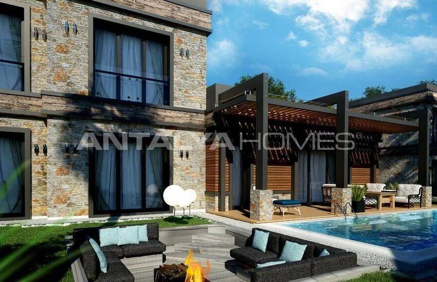 Elegant Detached Villas in a Central Location in Bodrum Mugla 12