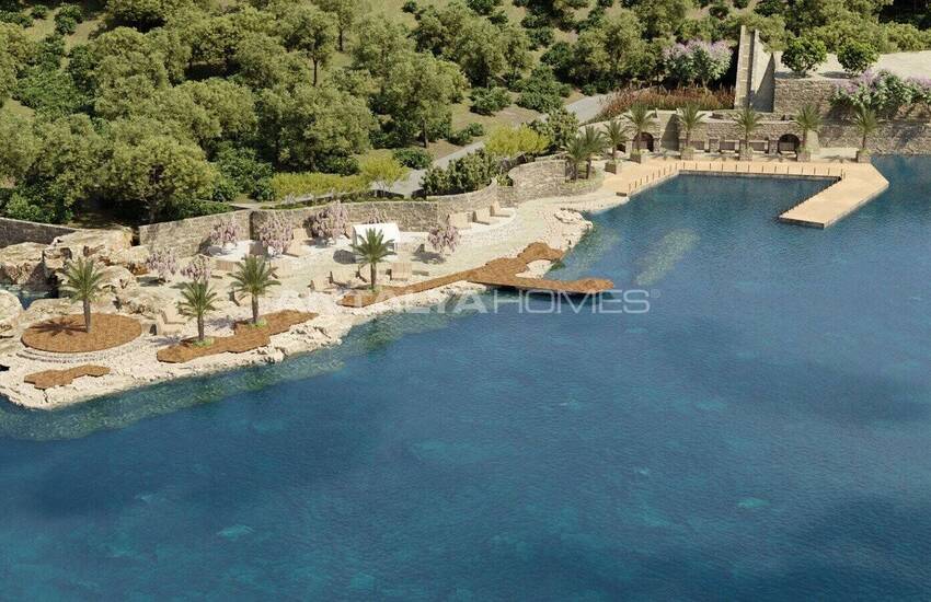 Well Located Apartments with Private Beach in Gumbet Bodrum 6