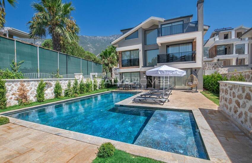 Дома с личным бассейном в Фетхие, Мугла, с гарантией аренды 1