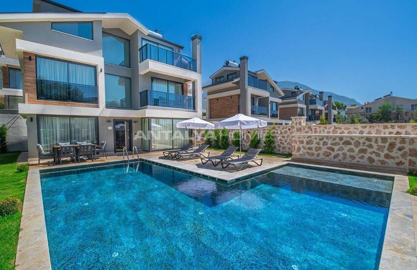 Дома с личным бассейном в Фетхие, Мугла, с гарантией аренды 2