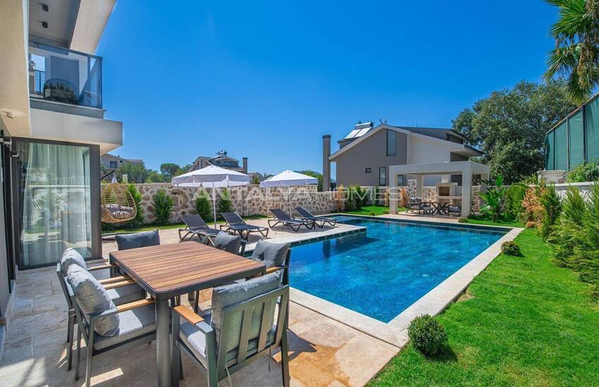 Дома с личным бассейном в Фетхие, Мугла, с гарантией аренды 3