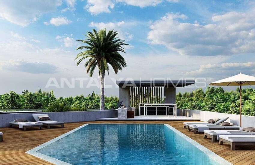 Apartments with Garden and Sea View in Bodrum Turkbuku 2