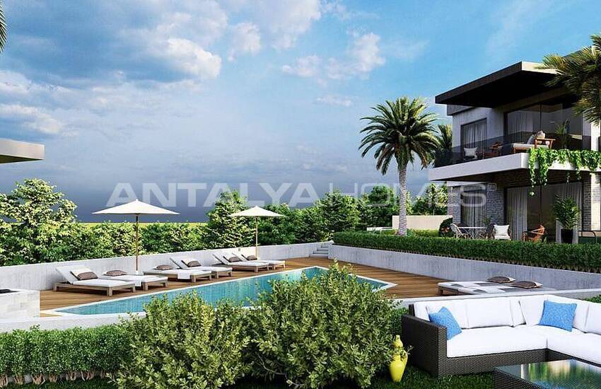 Apartments with Garden and Sea View in Bodrum Turkbuku 6