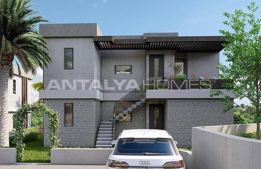 Apartments with Garden and Sea View in Bodrum Turkbuku 8