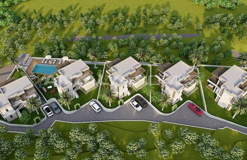 Apartments with Garden and Sea View in Bodrum Turkbuku 9