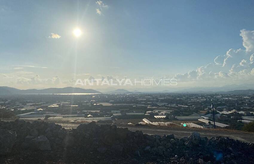 Fethiye'de Açık Deniz Manzaralı İmarlı Arsa 4
