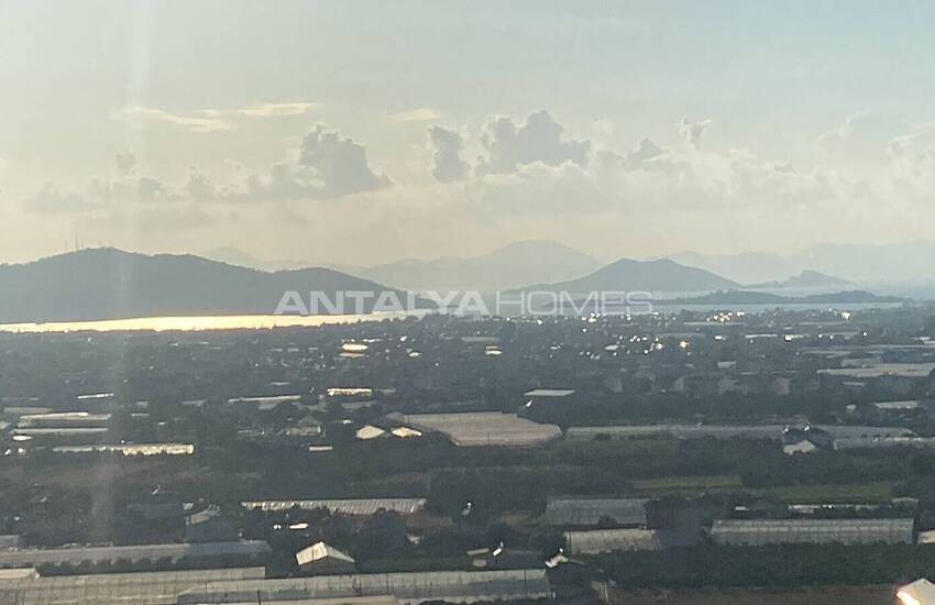 Fethiye'de Açık Deniz Manzaralı İmarlı Arsa 6