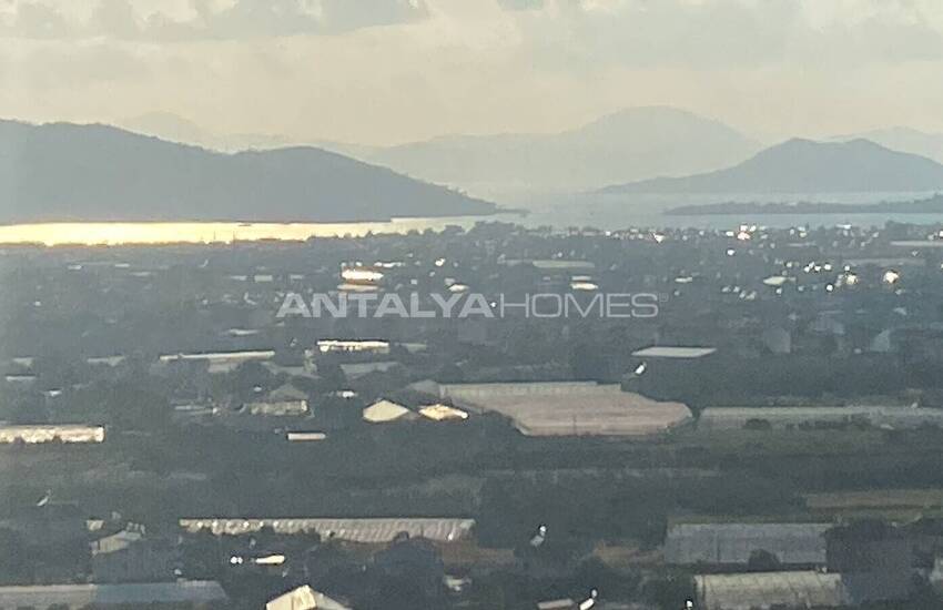 Fethiye'de Açık Deniz Manzaralı İmarlı Arsa 1