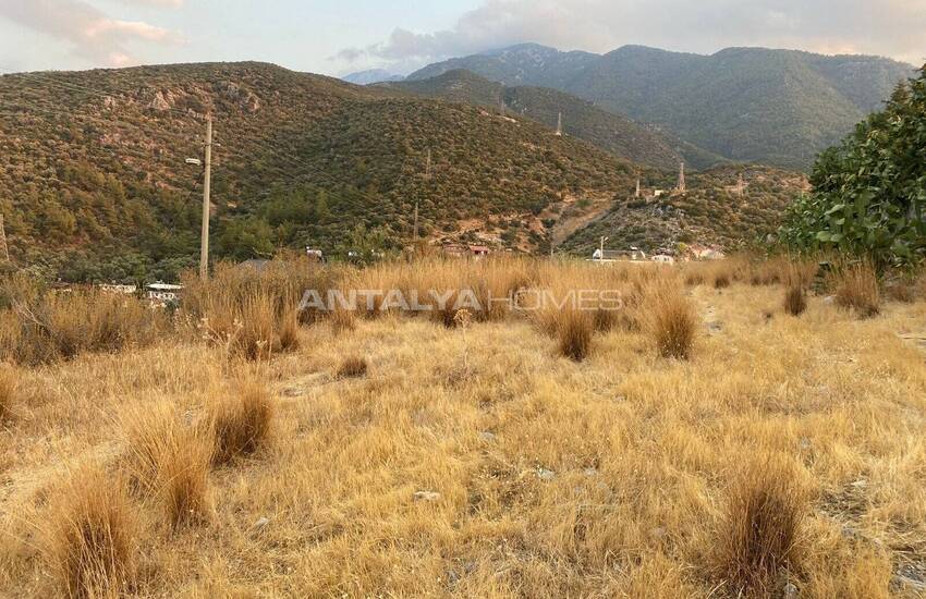Mark Med Panoramautsikt Över Havet Med Bygglov I Fethiye 8