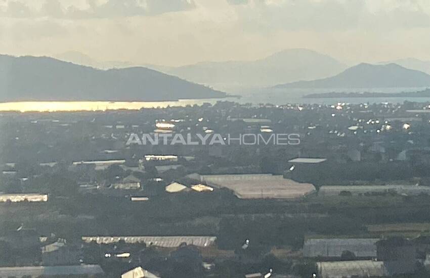 Panoramic Sea View Land with Construction Permit in Fethiye
