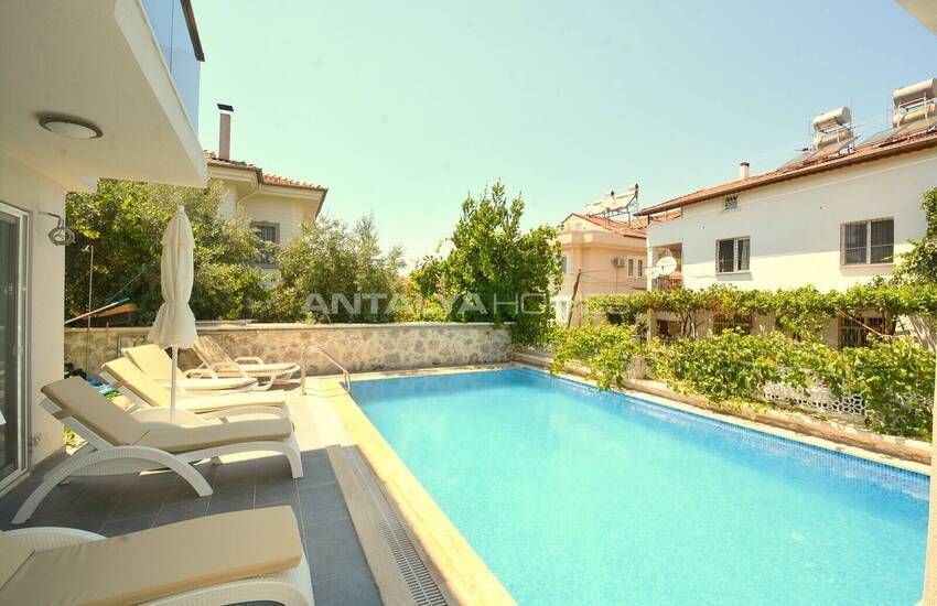 Fully Furnished Villa with Pool in Central Location in Mugla Fethiye 11