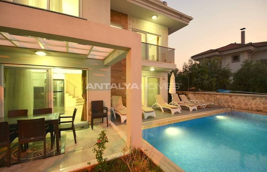 Fully Furnished Villa with Pool in Central Location in Mugla Fethiye 12