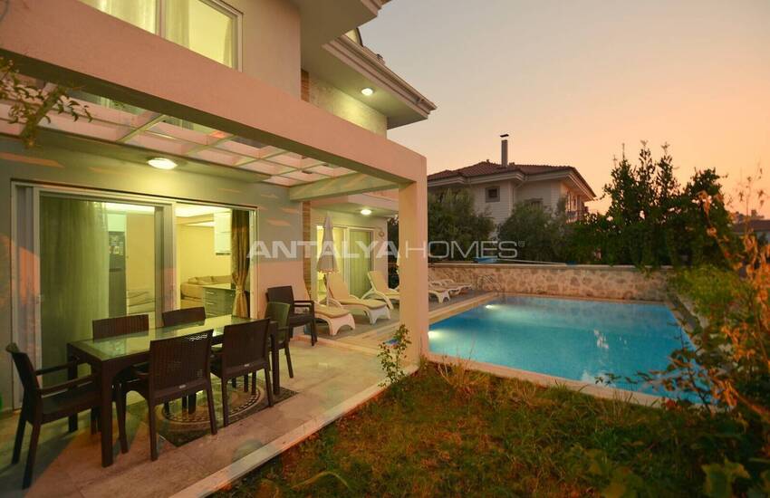 Fully Furnished Villa with Pool in Central Location in Mugla Fethiye 14