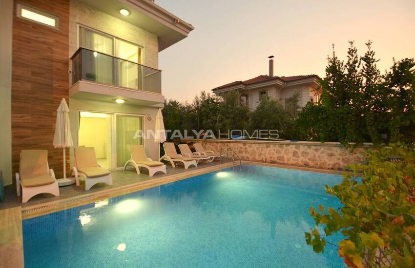 Fully Furnished Villa with Pool in Central Location in Mugla Fethiye 9