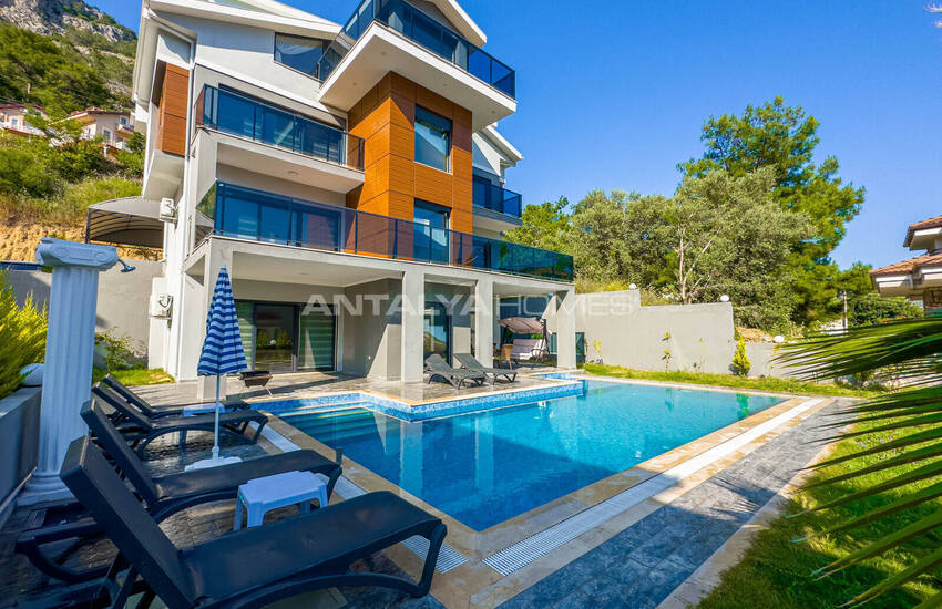 Ruime Villa Met Zee En Natuurzicht In Gocek Fethiye 2