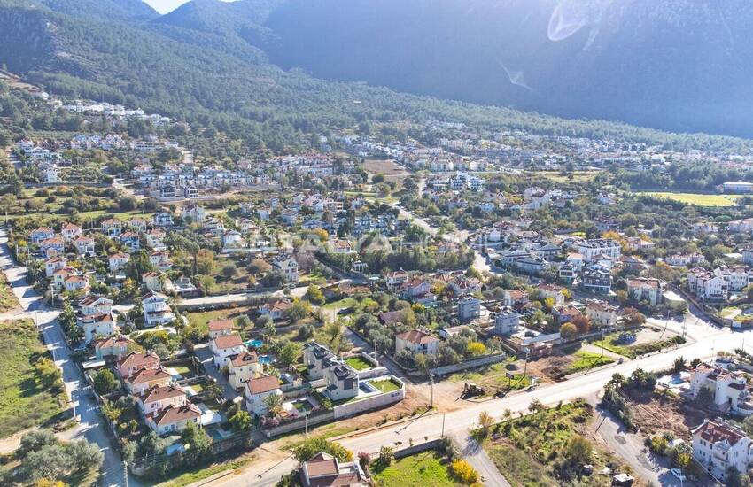 Fethiye Ölüdeniz'de Geniş Bahçe Kullanımlı ve Özel Havuzlu Villalar 12