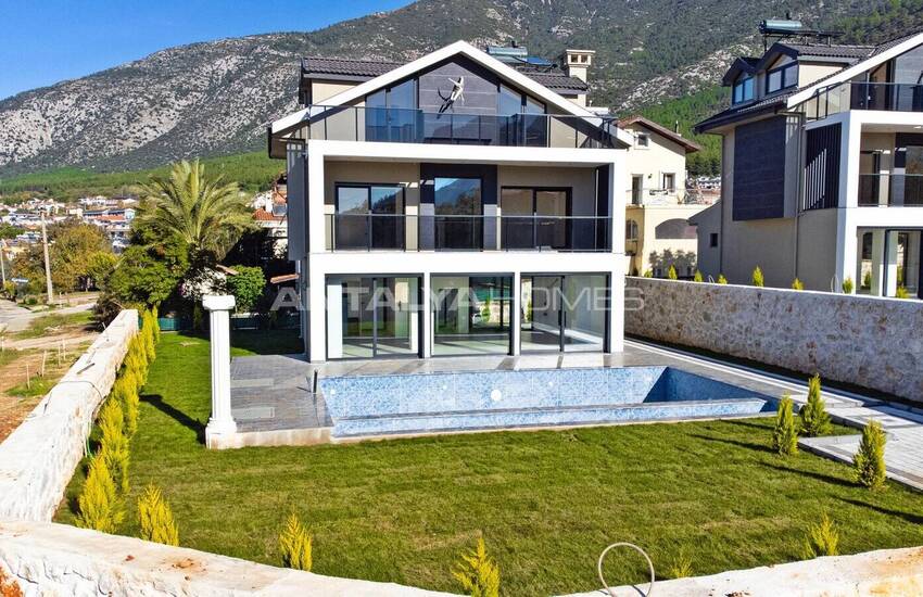 Villas with Private Pool and Large Garden Usage in Fethiye Oludeniz