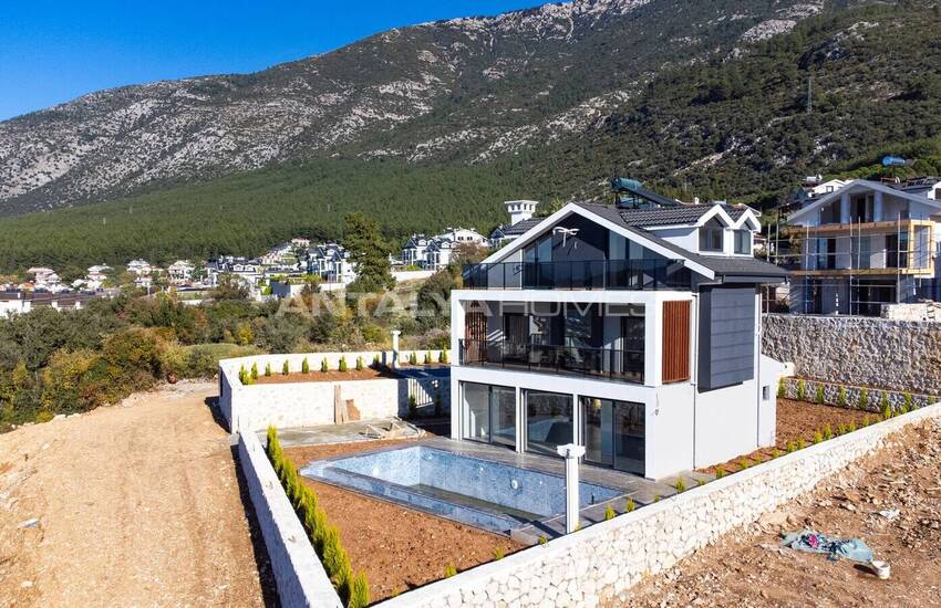 Detached Villas with Pool for Sale in Fethiye Oludeniz