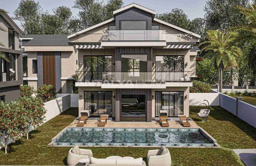 Detached Villas with Private Pools and Gardens in Fethiye