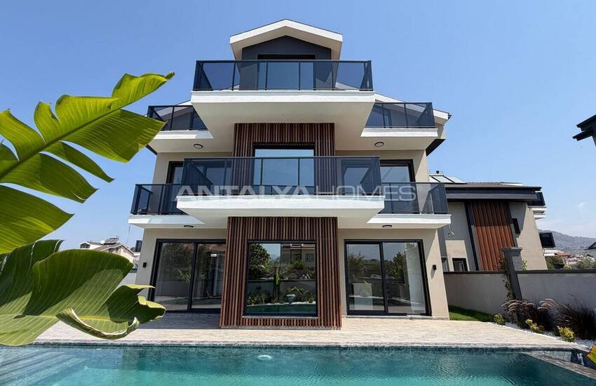 Detached Villas with Private Pools and Gardens in Fethiye 4