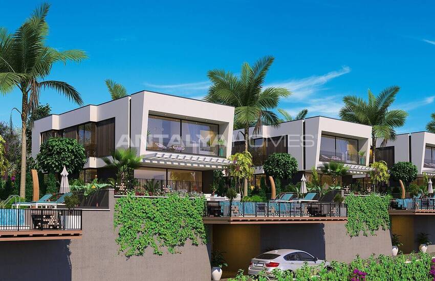 Modern Villas with Panoramic Sea Views in Bodrum Adabuku 1