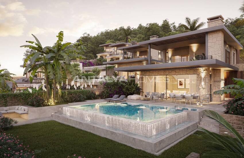 Luxe Vrijstaande Villa's Met Panoramisch Zeezicht In Yalikavak Bodrum 12