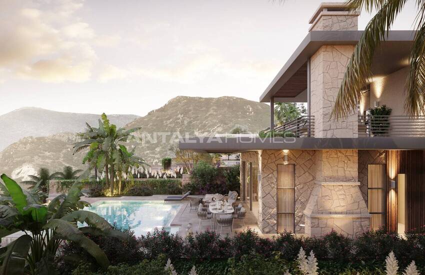 Luxe Vrijstaande Villa's Met Panoramisch Zeezicht In Yalikavak Bodrum 13