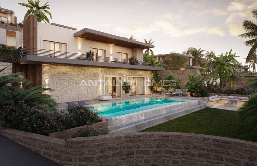 Luxe Vrijstaande Villa's Met Panoramisch Zeezicht In Yalikavak Bodrum 15