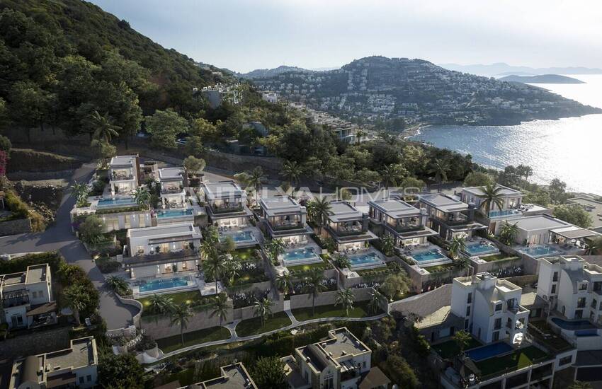 Luxe Vrijstaande Villa's Met Panoramisch Zeezicht In Yalikavak Bodrum 17