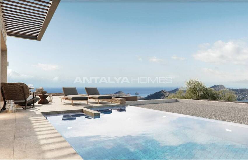 Luxe Vrijstaande Villa's Met Panoramisch Zeezicht In Yalikavak Bodrum 19
